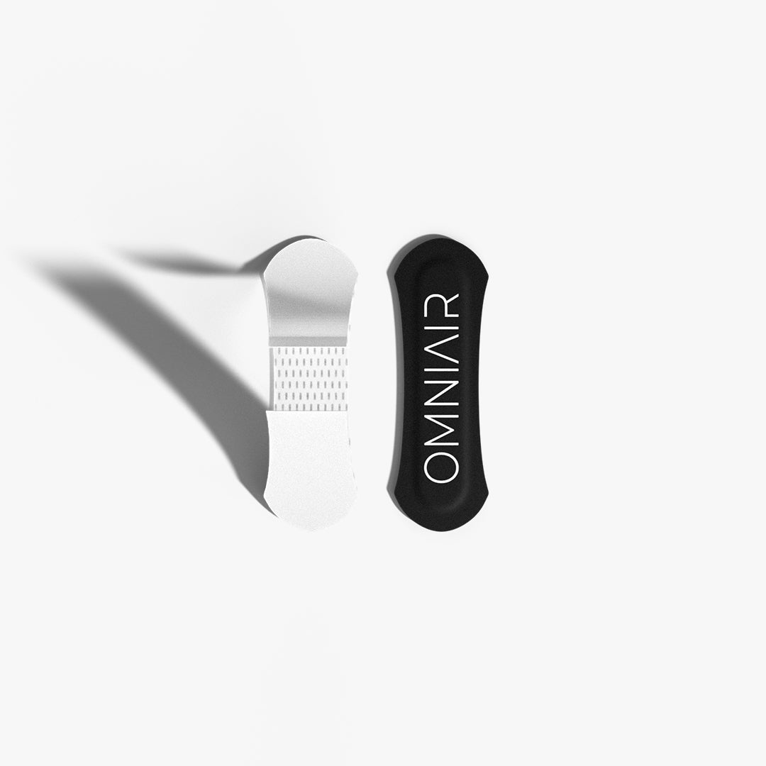 OMNIAIR Daily Nasal Strip Black โ open nasal passages for better breathing
