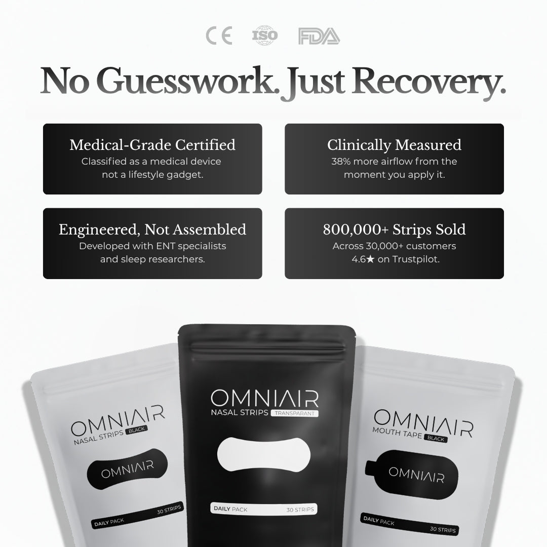 Nasenpflaster - Sport | Schwarz