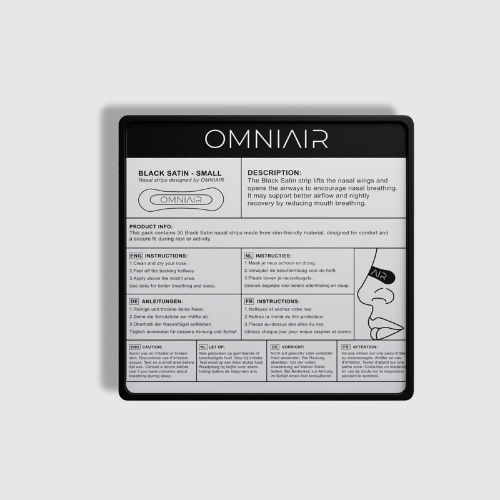 Nasal Strips - Small | Black