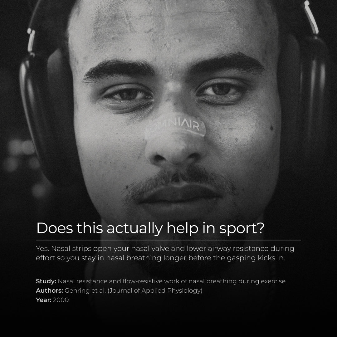 Nasenpflaster – Sport | Transparent
